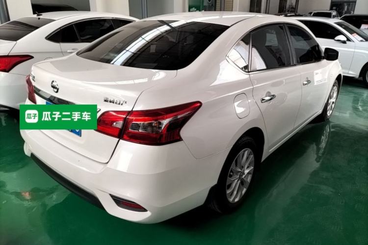 Used Nissan Sylphy 2021 Classic 1.6XL CVT Luxury Edition Rear Right 45 Deg