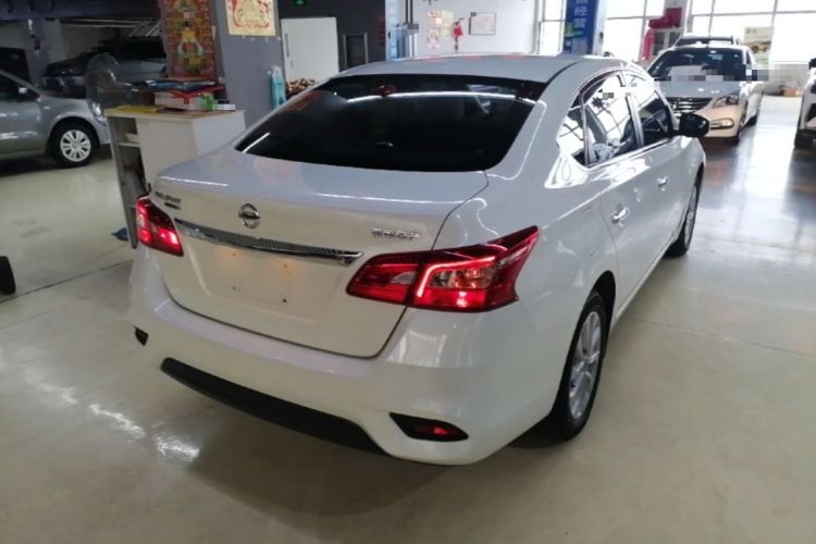 Used Nissan Sylphy 2021 Classic 1.6XL CVT Luxury Edition Rear Right 45 Deg