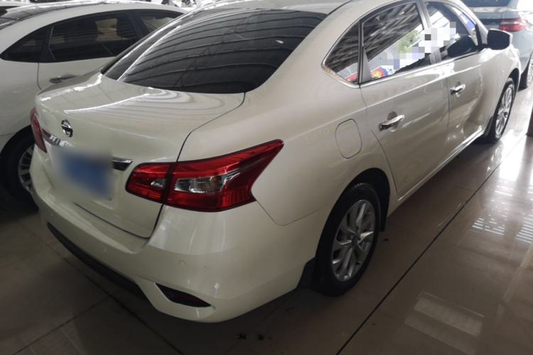 Used Nissan Sylphy 2021 Classic 1.6XL CVT Luxury Edition Rear Right 45 Deg