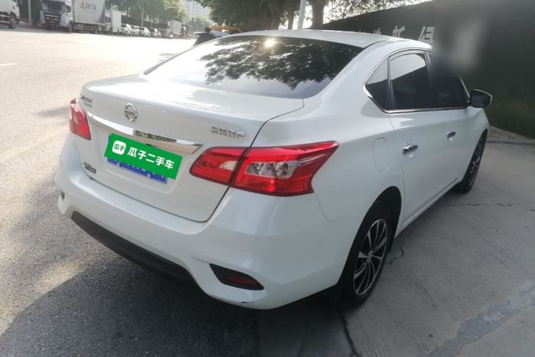 Used Nissan Sylphy 2021 Classic 1.6XE CVT Comfort Edition Rear Right 45 Deg