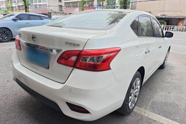 Used Nissan Sylphy 2021 Classic 1.6XE CVT Comfort Edition Rear Right 45 Deg