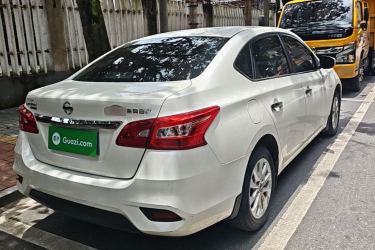Used Nissan Sylphy 2021 Classic 1.6XL CVT Luxury Edition Rear Right 45 Deg