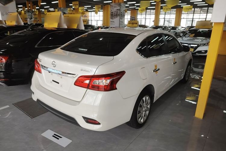 Used Nissan Sylphy 2021 Classic 1.6XE CVT Comfort Edition Rear Right 45 Deg