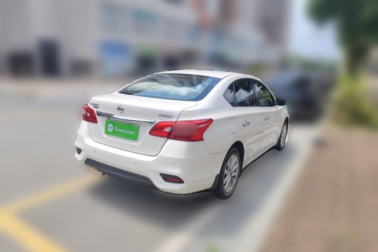 Used Nissan Sylphy 2021 Classic 1.6XL CVT Luxury Edition Rear Right 45 Deg