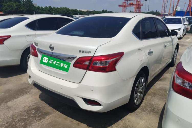 Used Nissan Sylphy 2021 Classic 1.6XE CVT Comfort Edition Rear Right 45 Deg