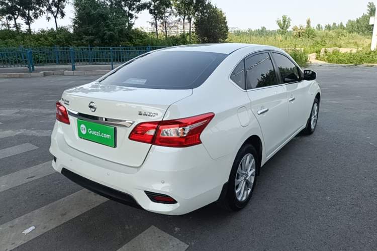 Used Nissan Sylphy 2021 Classic 1.6XL CVT Luxury Edition Rear Right 45 Deg