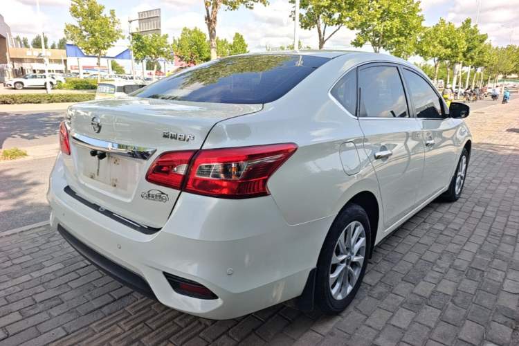Used Nissan Sylphy 2021 Classic 1.6XE CVT Comfort Edition Rear Right 45 Deg