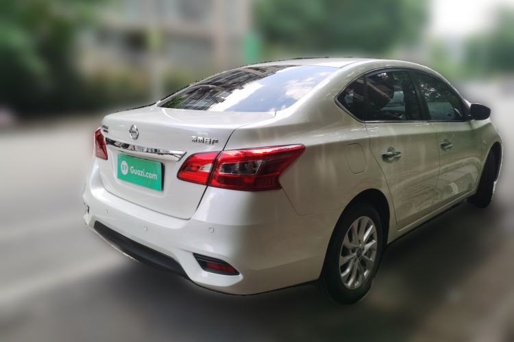 Used Nissan Sylphy 2021 Classic 1.6XL CVT Luxury Edition Rear Right 45 Deg