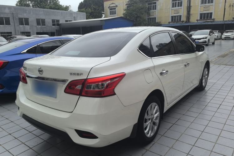 Used Nissan Sylphy 2021 Classic 1.6XL CVT Luxury Edition Rear Right 45 Deg