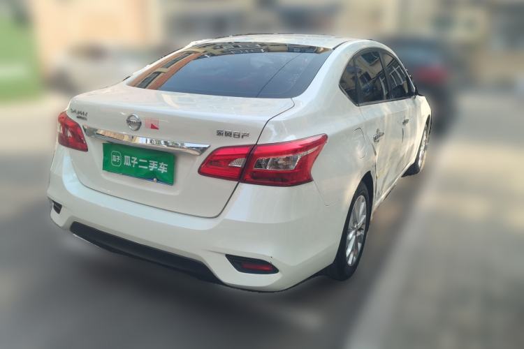Used Nissan Sylphy 2021 Classic 1.6XL CVT Luxury Edition Rear Right 45 Deg