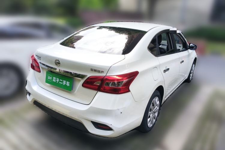 Used Nissan Sylphy 2021 Classic 1.6XE CVT Comfort Edition Rear Right 45 Deg