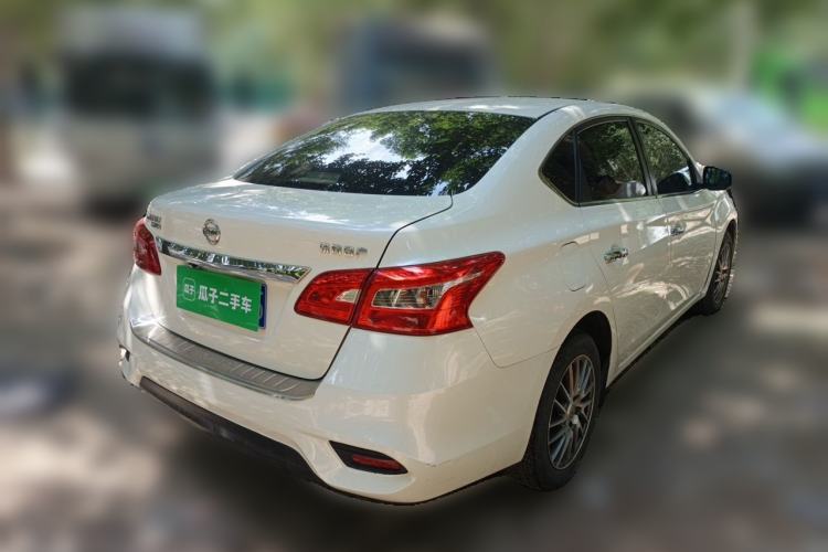 Used Nissan Sylphy 2021 Classic 1.6XE CVT Comfort Edition Rear Right 45 Deg