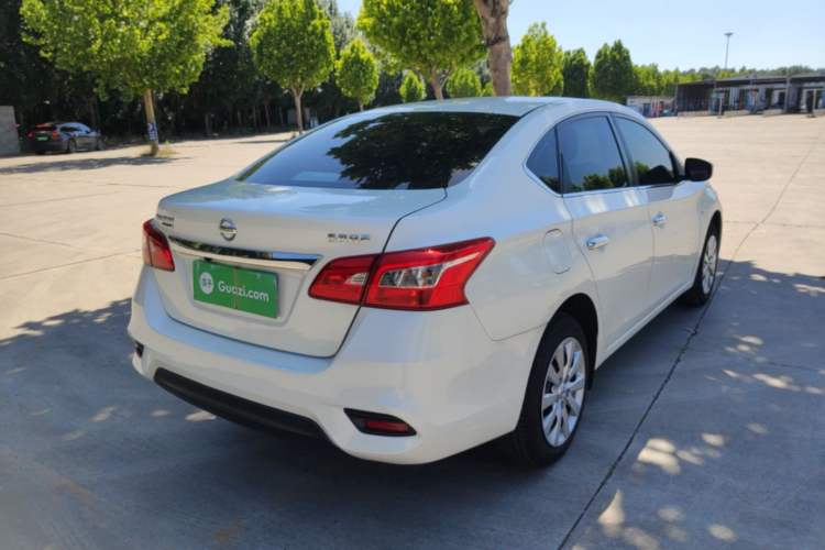Used Nissan Sylphy 2021 Classic 1.6XE CVT Comfort Edition Rear Right 45 Deg