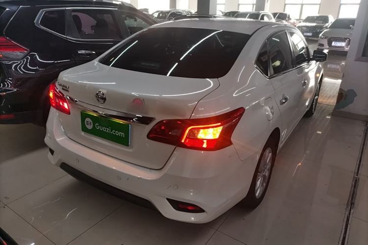 Used Nissan Sylphy 2021 Classic 1.6XL CVT Luxury Edition Rear Right 45 Deg