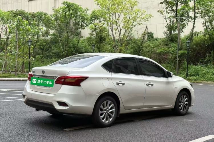 Used Nissan Sylphy 2021 Classic 1.6XL CVT Luxury Edition Rear Right 45 Deg
