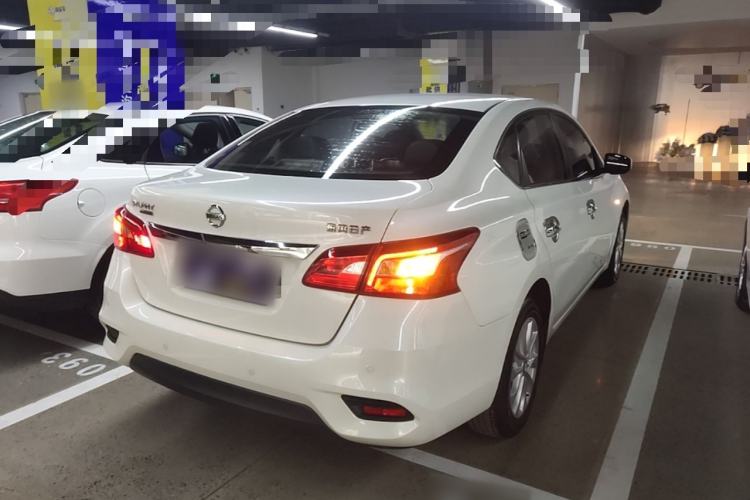 Used Nissan Sylphy 2021 Classic 1.6XL CVT Luxury Edition Rear Right 45 Deg