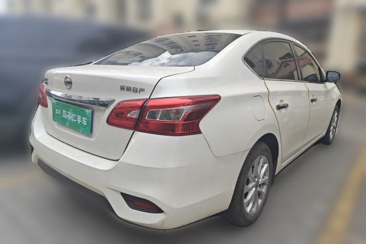Used Nissan Sylphy 2021 Classic 1.6XL CVT Luxury Edition Rear Right 45 Deg