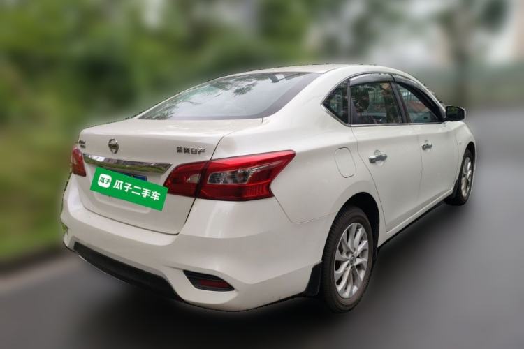 Used Nissan Sylphy 2021 Classic 1.6XL CVT Luxury Edition Rear Right 45 Deg