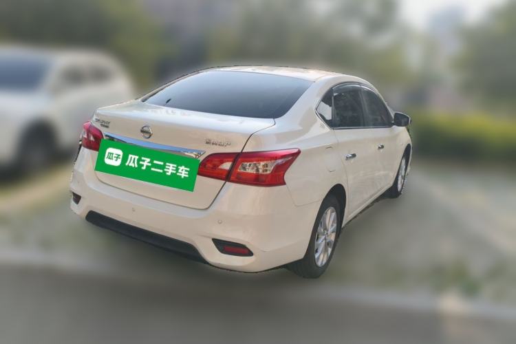 Used Nissan Sylphy 2021 Classic 1.6XE CVT Comfort Edition Rear Right 45 Deg