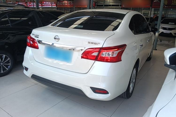Used Nissan Sylphy 2021 Classic 1.6XL CVT Luxury Edition Rear Right 45 Deg