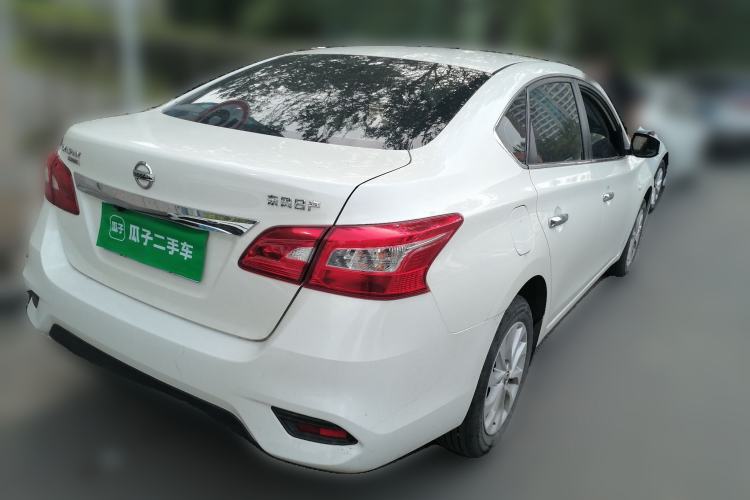Used Nissan Sylphy 2021 Classic 1.6XE CVT Comfort Edition Rear Right 45 Deg