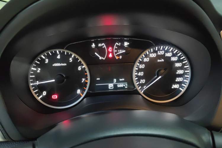 Used Nissan Sylphy 2022 Classic 1.6XE CVT Comfort Edition Odometer Close Up