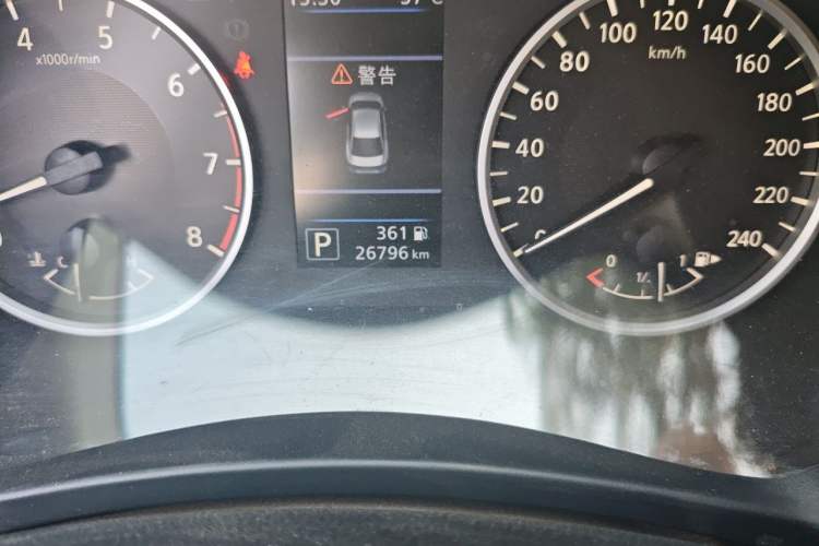 Used Nissan Sylphy 2022 1.6L XL CVT Enjoyment Edition Odometer Close Up
