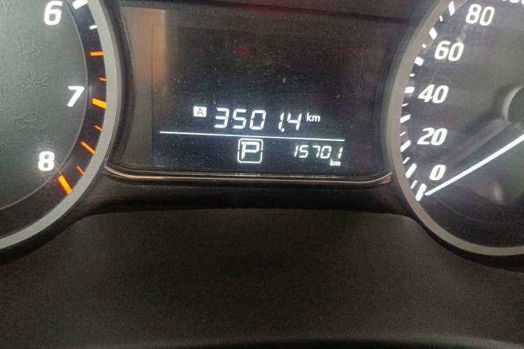 Used Nissan Sylphy 2022 Classic 1.6XE CVT Comfort Edition Odometer Close Up