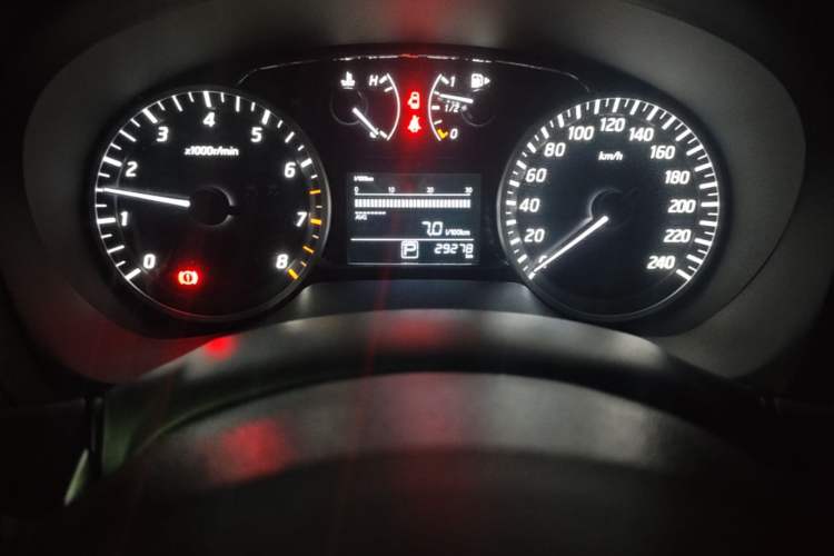 Used Nissan Sylphy 2022 Classic 1.6XL CVT Luxury Edition Odometer Close Up