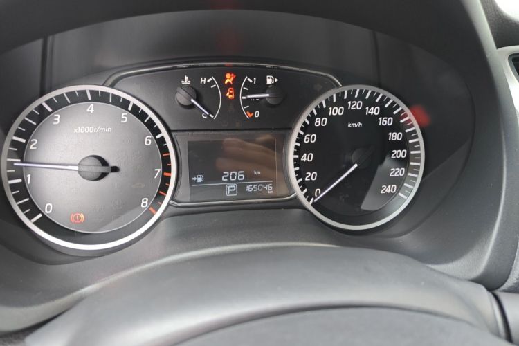 Used Nissan Sylphy 2022 Classic 1.6XE CVT Comfort Edition Odometer Close Up