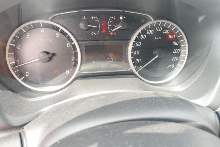 Used Nissan Sylphy 2022 Classic 1.6XE CVT Comfort Edition Odometer Close Up
