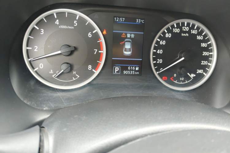 Used Nissan Sylphy 2022 1.6L XL CVT Enjoyment Edition Odometer Close Up