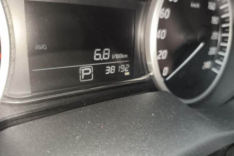 Used Nissan Sylphy 2022 Classic 1.6XE CVT Comfort Edition Odometer Close Up
