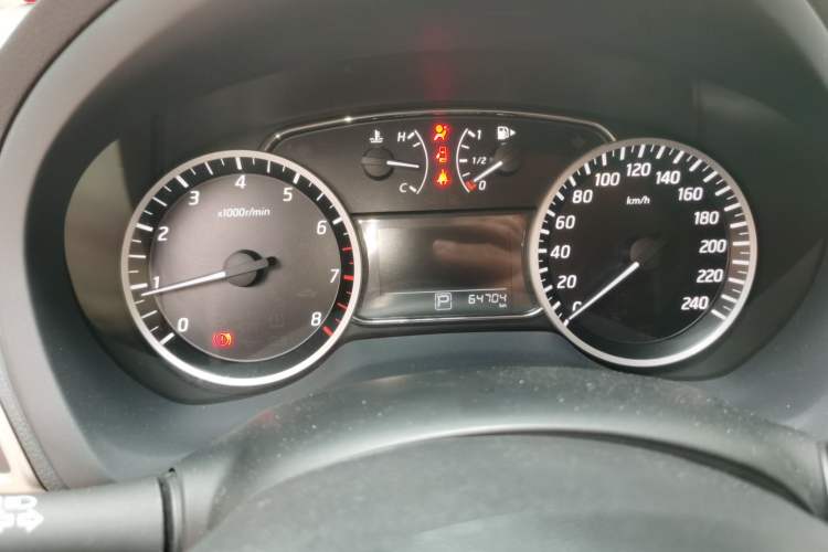 Used Nissan Sylphy 2022 Classic 1.6XE CVT Comfort Edition Odometer Close Up