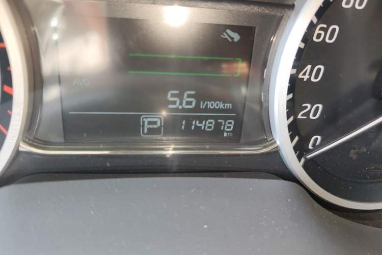 Used Nissan Sylphy 2022 Classic 1.6XL CVT Luxury Edition Odometer Close Up