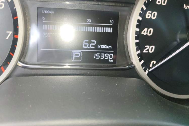 Used Nissan Sylphy 2022 Classic 1.6XE CVT Comfort Edition Odometer Close Up