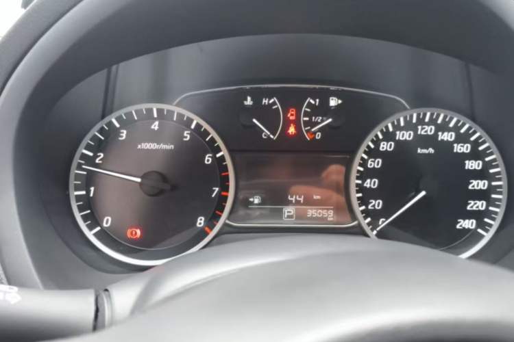 Used Nissan Sylphy 2022 Classic 1.6XL CVT Luxury Edition Odometer Close Up