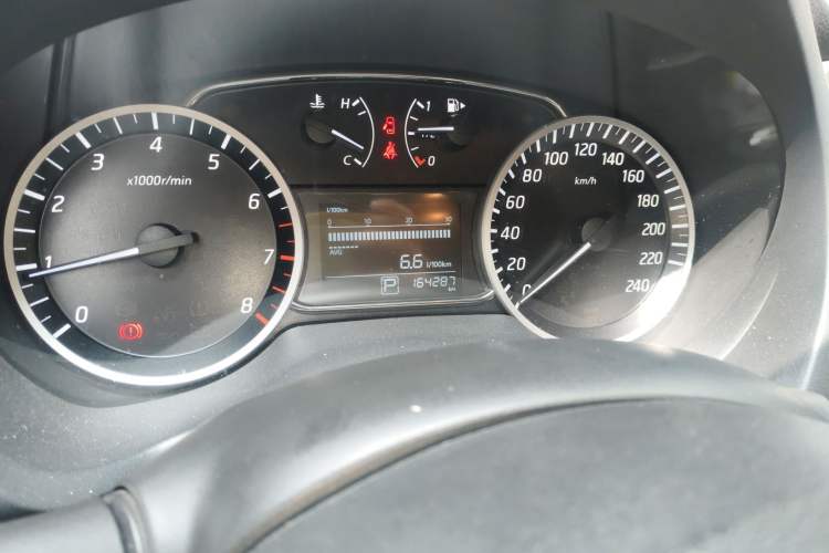 Used Nissan Sylphy 2022 Classic 1.6XE CVT Comfort Edition Odometer Close Up