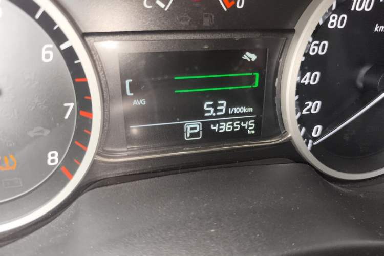 Used Nissan Sylphy 2022 Classic 1.6XE CVT Comfort Edition Odometer Close Up