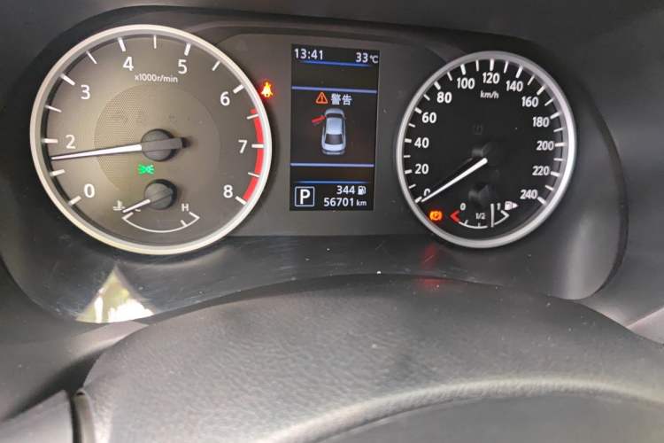 Used Nissan Sylphy 2022 1.6L XL CVT Enjoyment Edition Odometer Close Up