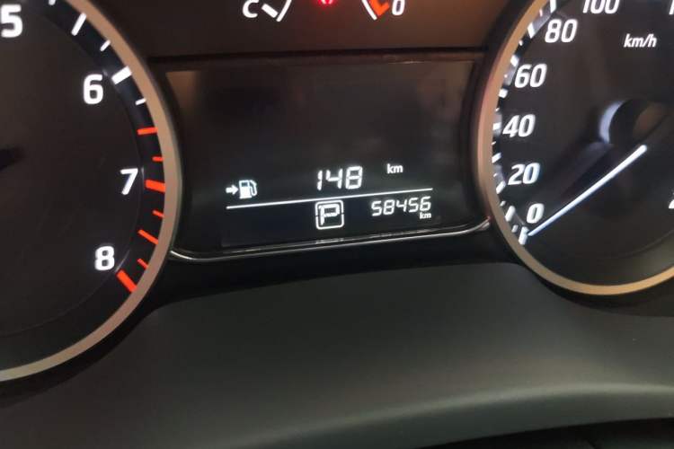 Used Nissan Sylphy 2022 Classic 1.6XE CVT Comfort Edition Odometer Close Up