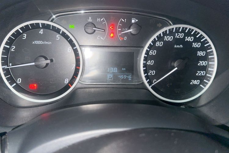 Used Nissan Sylphy 2022 Classic 1.6XE CVT Comfort Edition Odometer Close Up