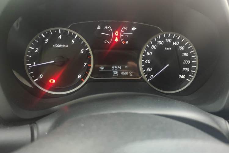 Used Nissan Sylphy 2022 Classic 1.6XE CVT Comfort Edition Odometer Close Up