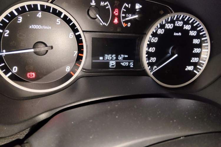 Used Nissan Sylphy 2022 Classic 1.6XE CVT Comfort Edition Odometer Close Up