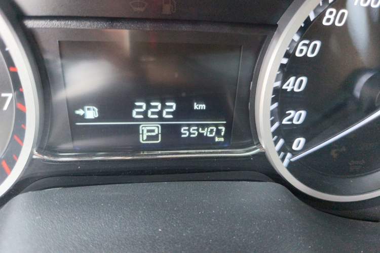 Used Nissan Sylphy 2022 Classic 1.6XE CVT Comfort Edition Odometer Close Up