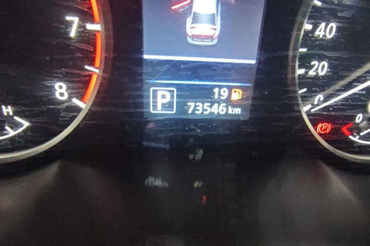 Used Nissan Sylphy 2022 1.6L XL CVT Enjoyment Edition Odometer Close Up
