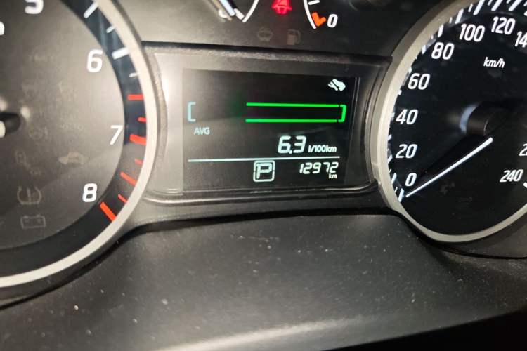 Used Nissan Sylphy 2022 Classic 1.6XE CVT Comfort Edition Odometer Close Up