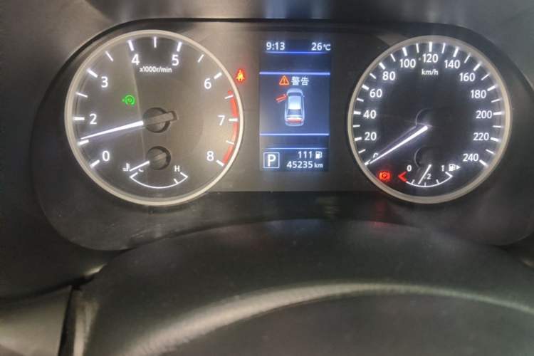 Used Nissan Sylphy 2022 1.6L XL CVT Enjoyment Edition Odometer Close Up