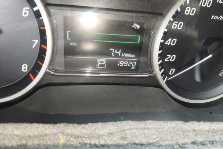 Used Nissan Sylphy 2022 Classic 1.6XE CVT Comfort Edition Odometer Close Up
