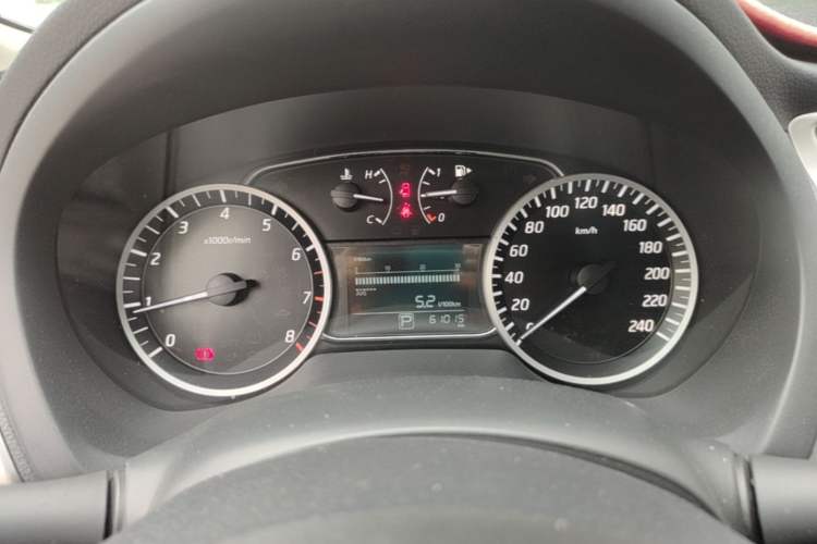 Used Nissan Sylphy 2022 Classic 1.6XE CVT Comfort Edition Odometer Close Up
